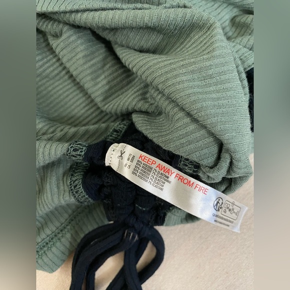 Daily Practice by Anthropologie Long-Sleeve Colorblock Polo midi dress  NWT - Picture 14 of 14